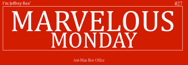 I'm Jeffrey Rex' Marvelous Monday 27