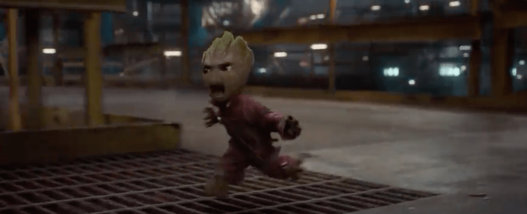 Angry Baby Groot